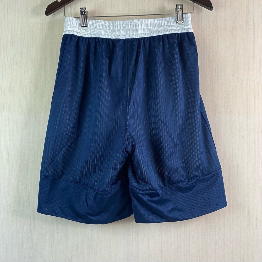 NWT Adidas Men's 3G Speed Reversible Basketball/Athletic Shorts Navy/White Small - Picture 2 of 11